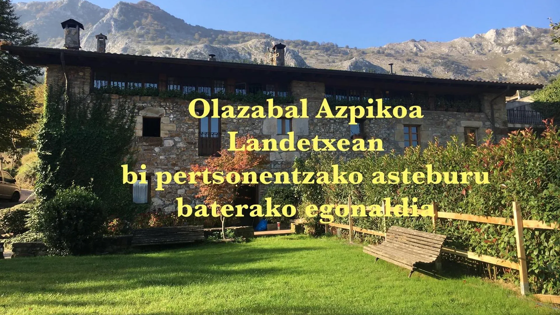 Olazabal Azpikoa Apartman Axpe de Busturia